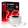 Shine Decor Bundle Products of Aluminum Channel Track Pack with Red 15M/50ft LED Neon Rope Lights Kit view 2