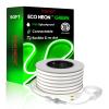 Shine Decor Bundle Products of Aluminum Channel Track Pack with Green 15M/50ft LED Neon Rope Lights Kit view 2