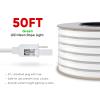 Shine Decor Bundle Products of Aluminum Channel Track Pack with Green 15M/50ft LED Neon Rope Lights Kit view 4