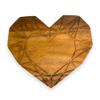 Affinity Decor Valentine's Day Gifts Organic Acacia kitchen Cutting Chopping Charcuterie Board Platter Butcher Block for Cheese and Vegetables Meat (Groove Heart Board 8.7"L x 10.1"W) view 1