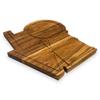 Affinity Decor Valentine's Day Gifts Organic Acacia kitchen Cutting Chopping Charcuterie Board Platter Butcher Block for Cheese and Vegetables Meat (Love Shaped Board 10.7"L x 9.6"W) view 4
