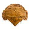 Affinity Decor Valentine's Day Gifts Organic Acacia kitchen Cutting Chopping Charcuterie Board Platter Butcher Block for Cheese and Vegetables Meat (Musical Heart Board 9.2"L x 10.3"W) view 1
