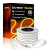 Shine Decor Bundle Products of Aluminum Channel Track Pack with Golden Yellow 15M/50ft LED Neon Rope Lights Kit view 2