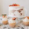 World Map Cake Stencil Mold PET Template for Fondant Cupcakes view 4