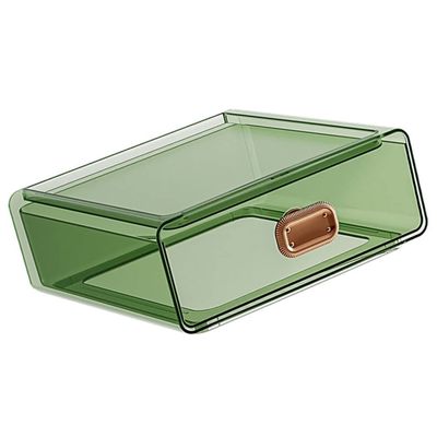 LIFKOME Jewelry Storage Case Drawer Stationery Container Office Stationery Box Drawer Organizers Office Stackable Desktop Box