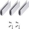 Shine Decor Bundle Products of Mounting Clip Pack with Blue 15M/50ft LED Neon Rope Lights Kit view 1
