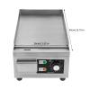 Commercial Electric Countertop Griddle BBQ Flat Top Grill Hot Plate, 1300W Adjustable Thermostatic Control view 2
