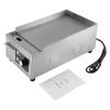 Commercial Electric Countertop Griddle BBQ Flat Top Grill Hot Plate, 1300W Adjustable Thermostatic Control view 3