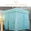 Bed Canopy Creative Princess Wind Bed Canopy, Light Proof, Wind Proof and Dust-Proof Curtain with Support, Easy to Install (Color : A5, Size : 120x200x200cm) view 3