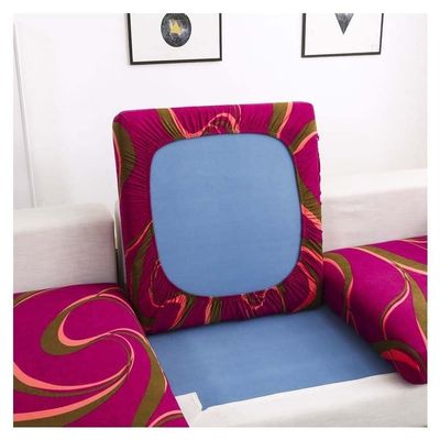 Sectional Couch Covers 1/2/3/4 Seater Sofa Seat Cushion Covers L Shape Separate Cushion Couch Chaise Cover Elastic Protector for Left/Right Stretch Sofa Seat Slipcover ( Color : 30# , Size : 1 seat (5