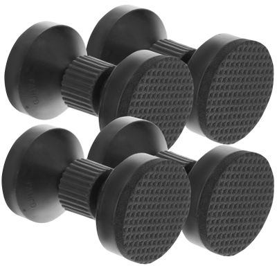 DOITOOL 4pcs Adjustable Bed Stoppers Headboard Stabilizers for Noise Reduction and Control Height Adjustable Easy Installation for Bed Frames and Furniture Stability