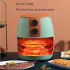 4.5L Large Air Fryer Oilless Cooker Double Knob Operation Adjustable Temperature and Timing Has Automatic Power-Off Protection and Pull-Out Split Fried Liner view 4