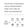 2.0L Compact Air Fryer Non-Stick Oven Two-knob Contro with Precise Temperature Control Suitable for 1-3 People Oil-Free Lipid-Lowering 800w view 4