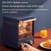 Electric Oven 12L Vertical Multi-Function Household Mini Oven Toaster Mirror Glass Insulation Explosion-Proof for Baking Cake Pizza view 4