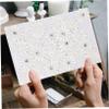 Homoyoyo Wedding attendance Book Guest Book for Party Sign in Vow Books for Wedding Bridal Shower guestbook Book Decorations White Decor Wedding Book for Guest Business Bride Cloth Flowers view 2