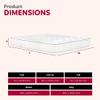 Solar 9" Medium Pocket Spring Twin XL Mattress in a Box - Premium Foam & Pocket Coil Support, Edge-to-Edge Stability, Motion Transfer Reduction, CertiPUR-US Certified, Compact Shipping view 3