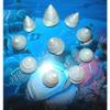 Ten (10) Pearl Tectus Stellatus Sea Shells 1-1/4 to 1-1/2 Beach Decor Craft view 2