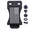 HolsterSmith KYDEX Belt Clip for Holsters & Sheaths (FOMI Design - w/USA Flag Engraving) - (Fits 1.50in Belts) - (Inside-The-Waistband/IWB) - (USA Made) - (w/Mounting Hardware) - (1 Pack) view 1