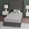 EMMA + OLIVER Astor Twin Premium Mattress in a Box - 6" Hybrid Innerspring Mattress - CertiPUR-US Certified Foam - Medium Firm Support - Knit Fabric Top view 4