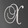 Metal Letter X Large Monogram Wall Hanging Cursive Indoor and Outdoor Use view 4