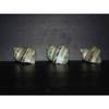 Three (3) Pearl Banded Green Turbo Sea Shell view 2