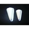 Two (2) Conus Virgo Purple Tipped Cone Sea Shells 3" to 4" Beach Decor Craft view 2