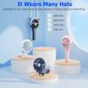 HandFan 2026 Upgraded Handheld Misting Fan, Two Button Easy Operation, Rechargeable Portable Mister Fan, Spray Water Mist Fans, Mini Electric Cooling Fans for Travel, Outdoors, Disney(Pink) view 4
