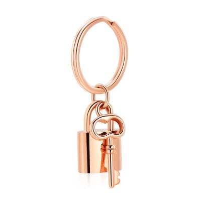 Yinplsmemory Padlock Urn Ashes Keychain for Women Men Memorial Ashes Keepsake Urn Key Ring Memorial Cremation Jewelry for Loved One