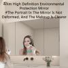 SPXMQSS LED Mirror Cabinet, LED Bathroom Cabinet Smart Anti Fog Stepless Dimming with Shelves Bathroom Mirror Cabinet Wall Mounted Storage Units with USB Socket 70 * 90 * 13CM view 2