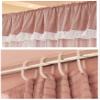 Bed Canopy Princess Style Double Decker Bed Canopy, Household Floor Curtain, Blackout, Windproof and Dustproof, Applicable to All Seasons (Color : A6, Size : 200x220x200cm) view 4