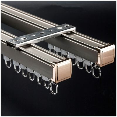 Ceiling Curtain Track Set, Heavy Conjoined Curtain Rails for Modern, Aluminum Alloy Silence Track, Does Not Rust, Comes Installation Accessory (Color : B Ceiling Mounted, Size : 100CM)