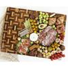 YOUSUNLONG Cutting Board XXL Large End Grain Acacia Wood Mixed With Oak - 24x18x1.5 Inch - Reversible Butcher Chopping Board With Deep Juice Groove And Handle - Cheese Board & Cooktop Board view 4