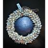 8" Real Brown Chula Sea Shell Wreath, Nautical Beach Decor Tropical view 3