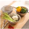 3pcs Salad Bowls Large Serving, Stainless Steel Mixing Bowls Insulated Soup Bowl with Scale for Restaurant Stackable Serving Bowls view 4