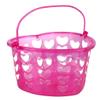 Love TLC Gift Basket with Handle 2pack Pink for Valentines Day Or Just Because Heart 5.5"x5" view 2