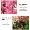 Artificial Cherry Blossom Flowers Simulated Artificial Cherry Blossom Tree - for Indoor/Outdoor/Party/Restaurant/Mall Artificial Plant 2.52m/8.26.5ft view 3