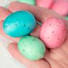 Group of 48 Blue, Green and Pink Artificial Speckled Easter Eggs by Factory Direct Craft for Easter Decorating and Spring Displays view 3