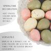 Group of 48 Yellow, Pink and Green Artificial Speckled Easter Eggs by Factory Direct Craft for Easter Decorating and Spring Displays view 2