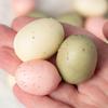 Group of 48 Yellow, Pink and Green Artificial Speckled Easter Eggs by Factory Direct Craft for Easter Decorating and Spring Displays view 3