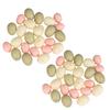 Group of 48 Yellow, Pink and Green Artificial Speckled Easter Eggs by Factory Direct Craft for Easter Decorating and Spring Displays view 4