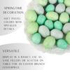 Group of 48 Cream, Green and Teal Artificial Speckled Easter Eggs by Factory Direct Craft for Easter Decorating and Spring Displays view 2