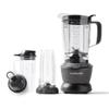 Nutribullet Full-Size Blender Combo, Single-Serve & Large Capacity, 1200W, 64oz Pitcher, 32oz Cup, Extractor Blade, 3-Speed, Pulse, Smoothies, Soups, Sauces, Easy Cleaning, Dark Gray, NBF50500 view 2