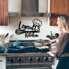 ONGNOU Custom Kitchen Name Metal Wall Art, Custom Metal Sign, Personalized Kitchen Signs Wall Decor, Last Name Home Decor, Dining Room, Mothers Day Gifts, Gifts for Grandma, Mom, Women view 3