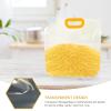 Cabilock 10pcs Grain Storage Bags Hollow Handle Airtight Dried Food Bags for Organizing Pantry Material Space-saving Design Random Color view 2