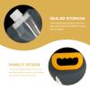 Cabilock 10pcs Grain Storage Bags Hollow Handle Airtight Dried Food Bags for Organizing Pantry Material Space-saving Design Random Color view 3