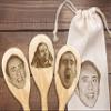 Nicolas Cage Face On Wooden Spoons Nic Cage On Things Nicolas Cage Gifts For Birthday Housewarming Gift Funny Meme Gift Chef Cook Fan Gift (Hairy + Bag) view 4