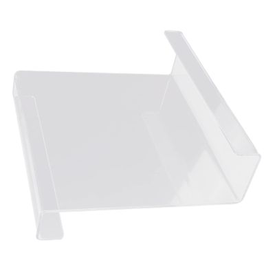 KOMBIUDA Transparent Acrylic E-Book Stand for Treadmill with Reading Frame and Magazine Display Rack Practical Tablet Holder for Exercise and Flat Display