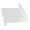 KOMBIUDA Transparent Acrylic E-Book Stand for Treadmill with Reading Frame and Magazine Display Rack Practical Tablet Holder for Exercise and Flat Display view 1