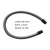 ASUPO Compatible with Miele C1 C2 Canister Vacuum Cleaner Replacement Hose Tube 1-1/2 Inch 38 Mm Accessory 1.7M Flexible Suction Hose Tube 07736191 view 2
