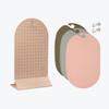 Signim Dono TPU Chopping Board set with Perforated board magnetic holder (4P) Pink 9.45in x 16.9in x 6.3in view 1